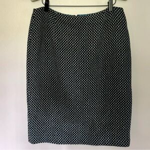 NINE WEST Textured Wool Blend Pencil Skirt